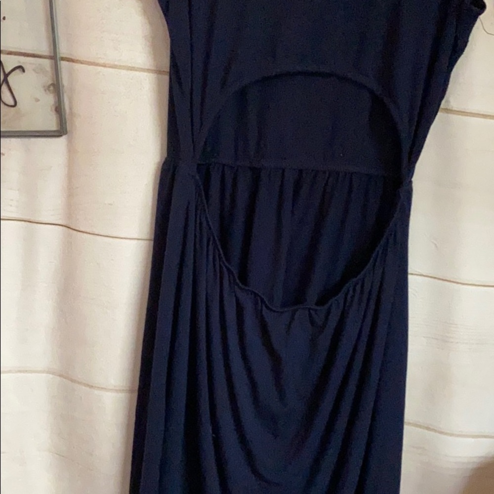 Delia’s; Navy; MIDI Shift dress; L - Picture 6 of 8